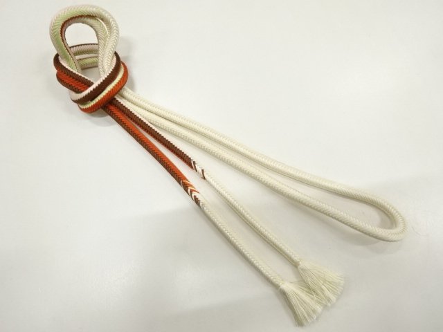 JAPANESE KIMONO / HAND-TIED OBIJIME CORD